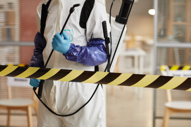 Professional Odor Removal technician working in Pineville, PA